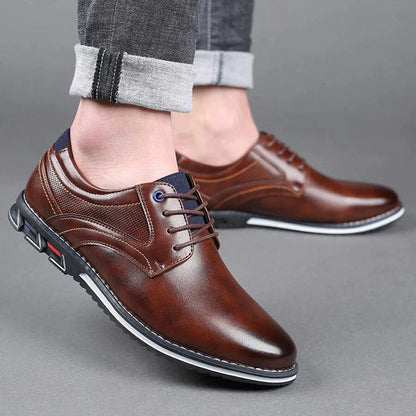 Orthopedische Leren Heren Schoenen – Finn