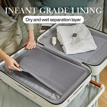 Hardshell Koffer met Brede Handgreep – Oslo Metropolitan