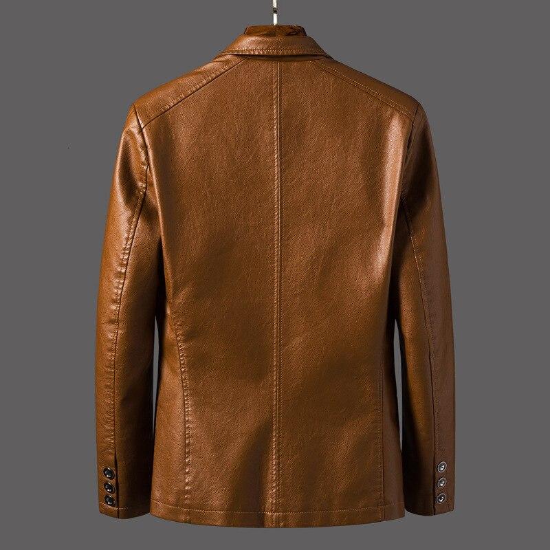Heren Leren Blazer – Leonardo