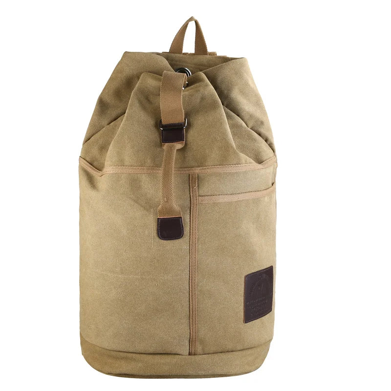 Grote Capaciteit Reis Rugzak Canvas Rucksack – TrekMate