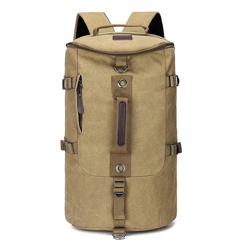 Grote Capaciteit Canvas Reisrugzak – TrailHaven