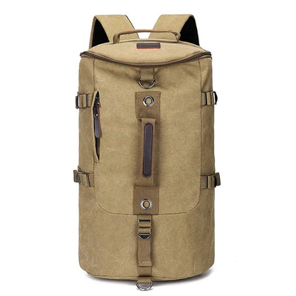 Grote Capaciteit Canvas Reisrugzak – TrailHaven