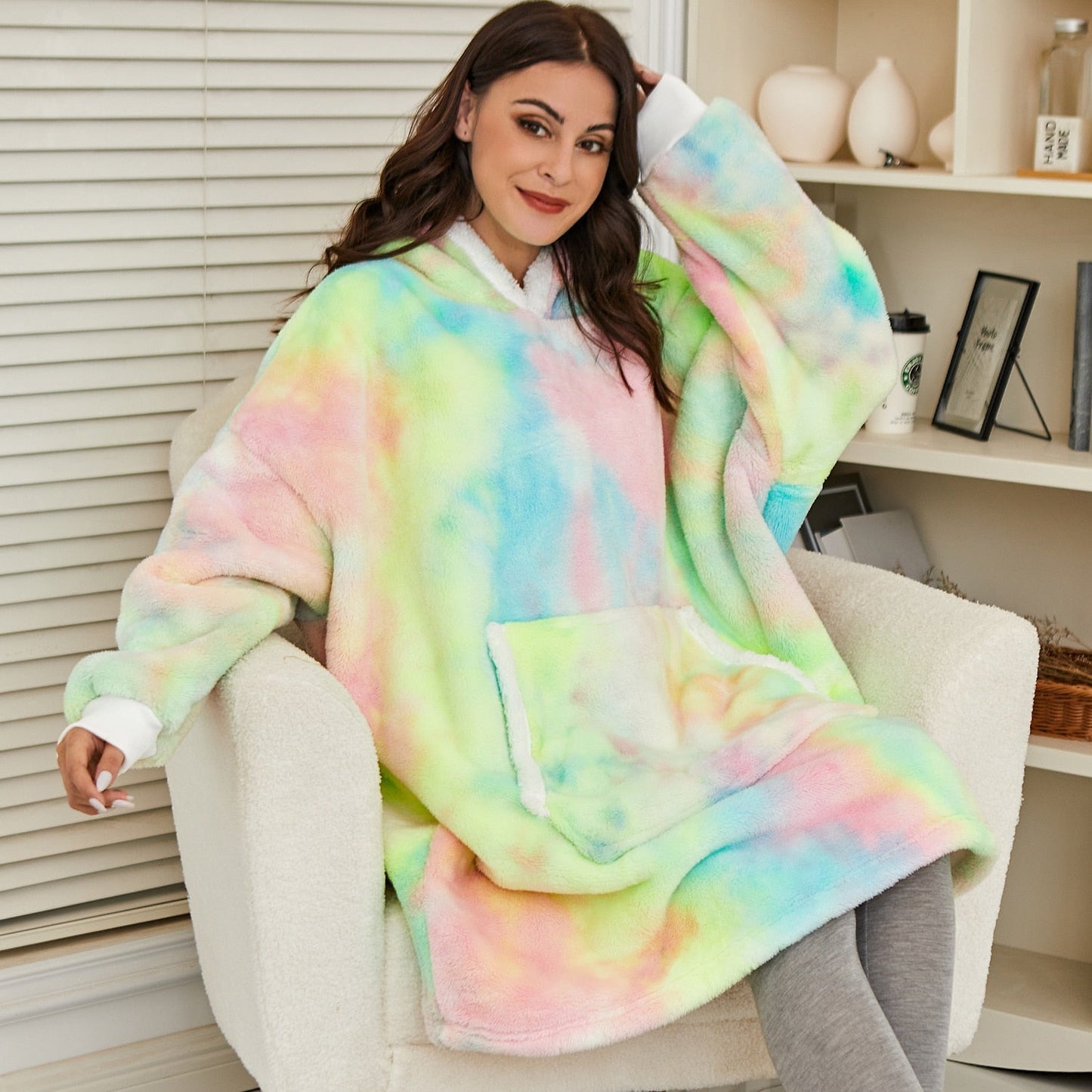 Sammy Jackson Hoodie & Deken | Heerlijke Combinatie van een Zachte Hoodie en Comfy Deken in één!