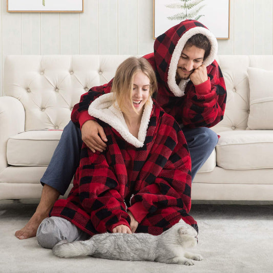 Sammy Jackson Hoodie & Deken | Heerlijke Combinatie van een Zachte Hoodie en Comfy Deken in één!