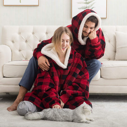 Sammy Jackson Hoodie & Deken | Heerlijke Combinatie van een Zachte Hoodie en Comfy Deken in één!