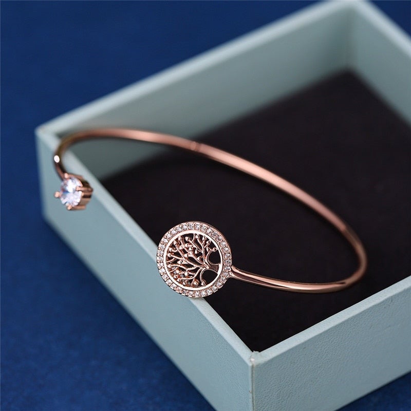 Verstelbare Levensboom Armband - Elowen