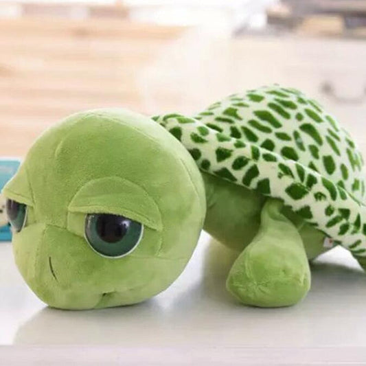 Zachte pluchen schildpadknuffel met realistisch ontwerp – Kuschelpanzli