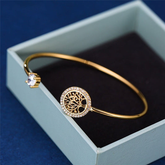 Verstelbare Levensboom Armband - Elowen