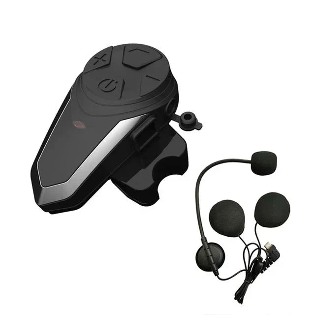 Motorhelm Bluetooth Intercom met FM & 1000m Bereik – RoadLink S3