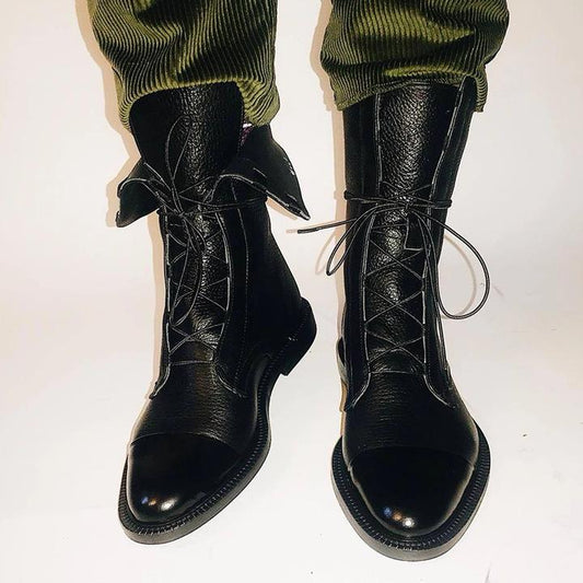 Vintage Dames Enkellaarzen – Marvella