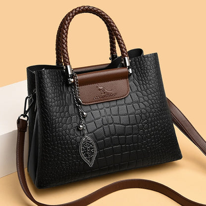 Luxe Leren Dames Handtas - Amara