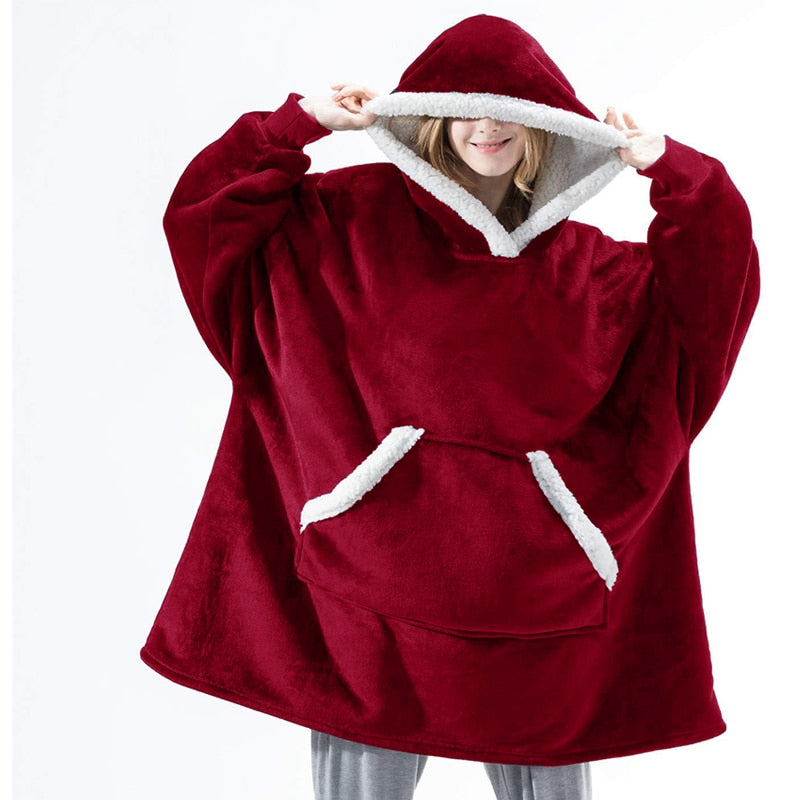 Sammy Jackson Hoodie & Deken | Heerlijke Combinatie van een Zachte Hoodie en Comfy Deken in één!