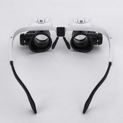 HD Loepbril met LED-Verlichting en Verwisselbare Lenzen - Optiview