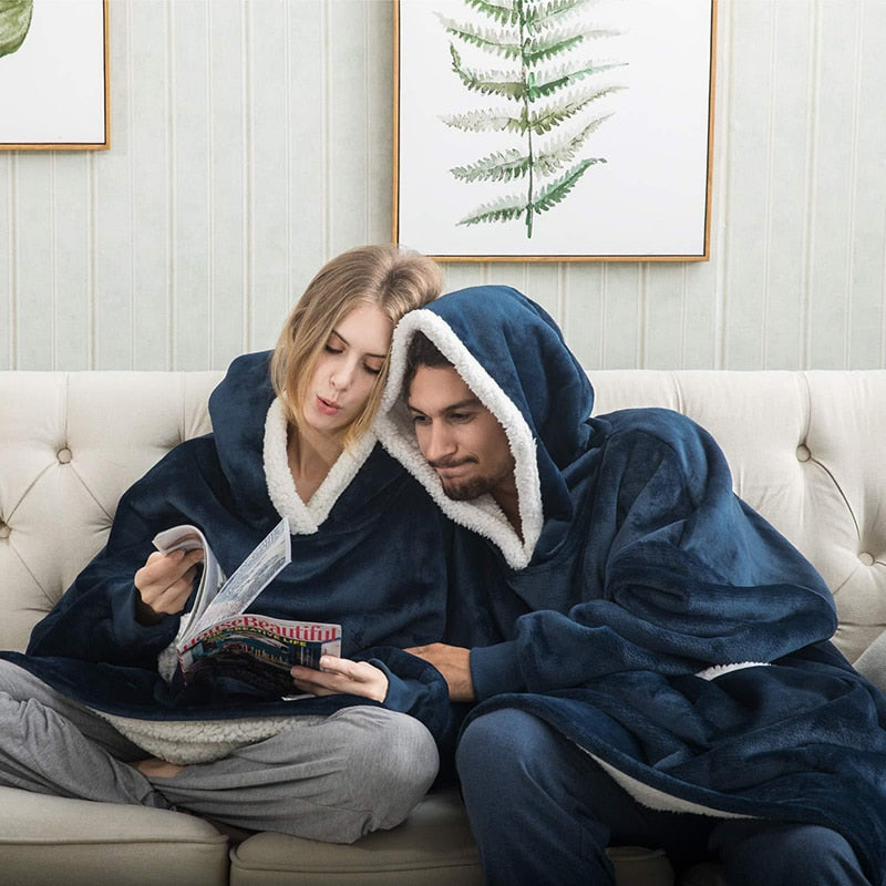 Sammy Jackson Hoodie & Deken | Heerlijke Combinatie van een Zachte Hoodie en Comfy Deken in één!