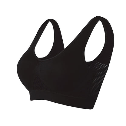 Ademende Mesh Sport BH - Sofia