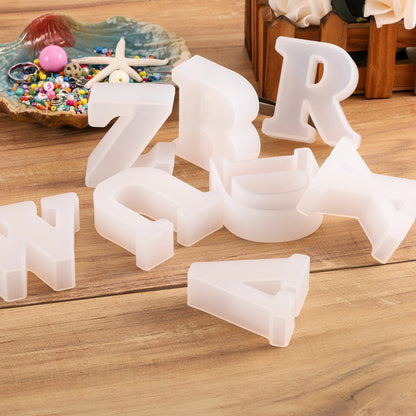 3D siliconen mal om chocoladeletters te gieten – Bakplezier (1+1 gratis)