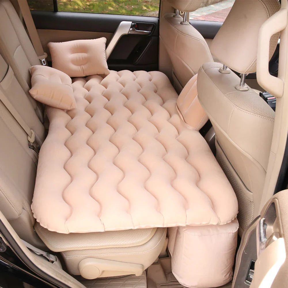 Auto Luchtopblaasbare Reis Matras met Kussens & Repareerset - RoadRest