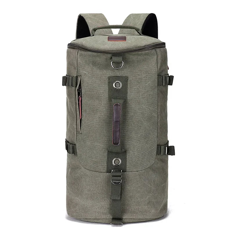 Grote Capaciteit Canvas Reisrugzak – TrailHaven