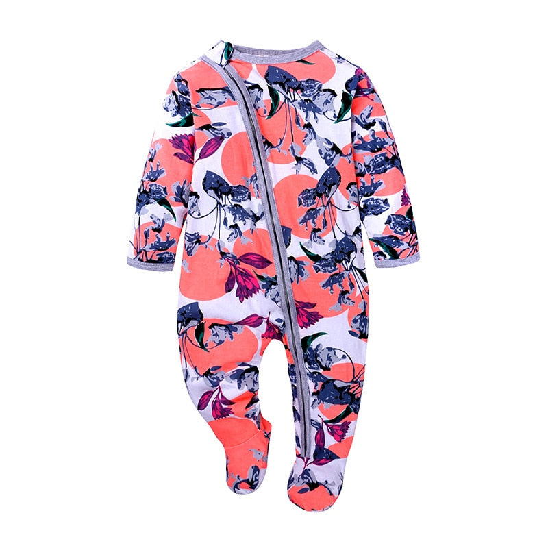 Verwarmende babyslaapromper met rits – KuschelWickel