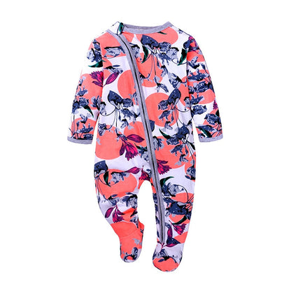 Verwarmende babyslaapromper met rits – KuschelWickel