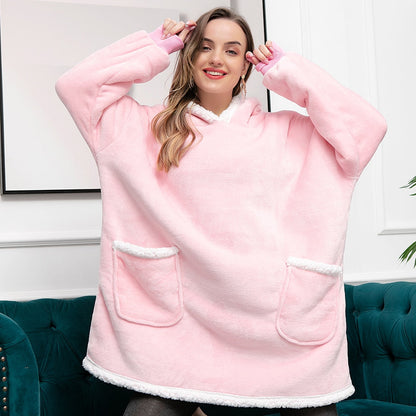 Sammy Jackson Hoodie & Deken | Heerlijke Combinatie van een Zachte Hoodie en Comfy Deken in één!
