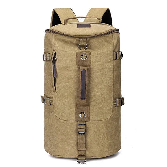 Grote Capaciteit Canvas Reisrugzak – TrailHaven