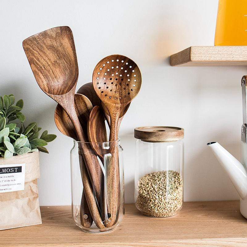 Natuurlijke Houten Keukenset - RustiCook