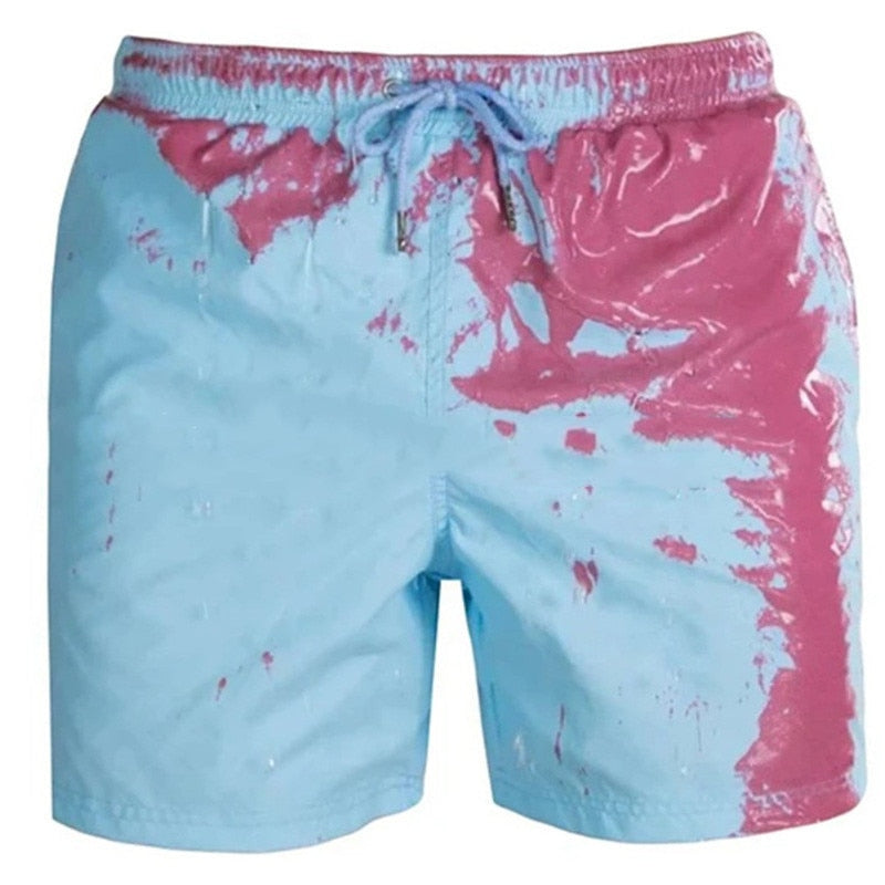 Kleurveranderende heren zwemshorts met thermoeffect - Zomerhoogtepunt 2025