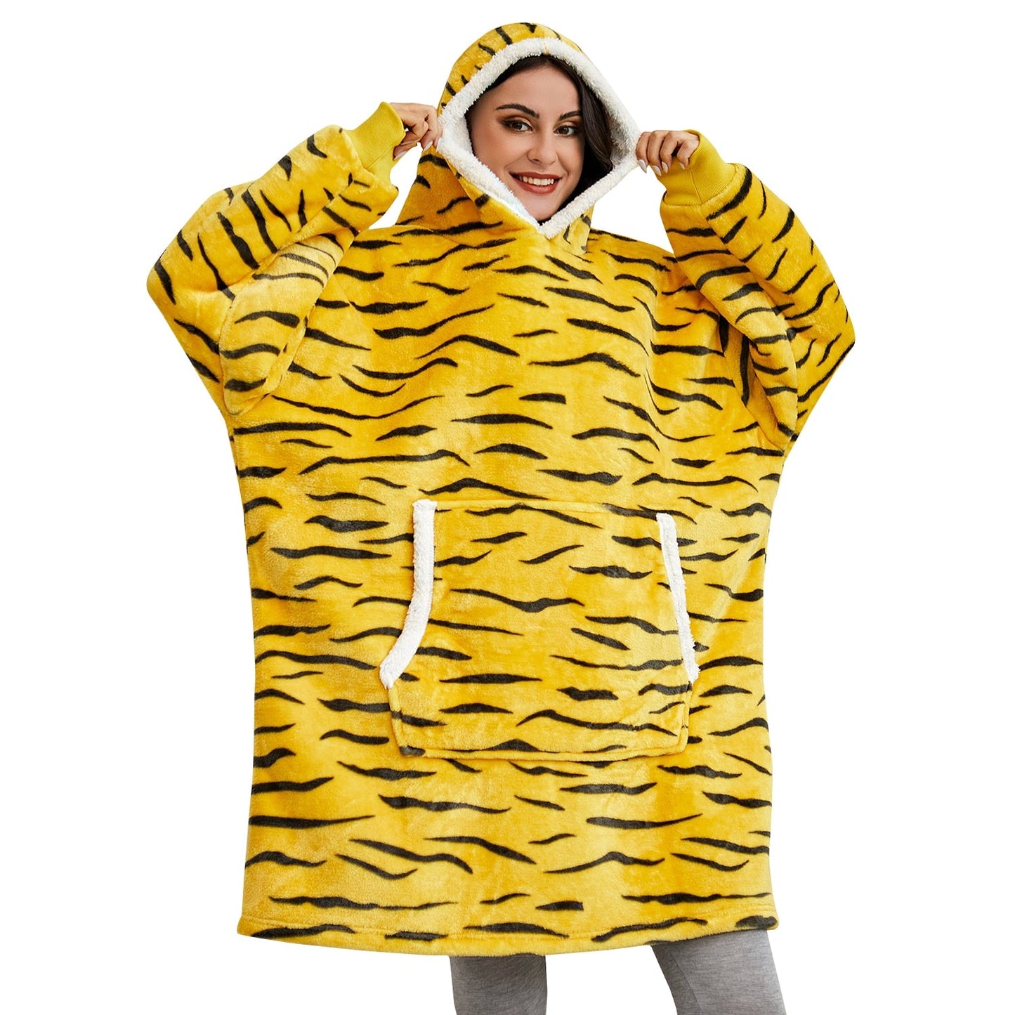 Sammy Jackson Hoodie & Deken | Heerlijke Combinatie van een Zachte Hoodie en Comfy Deken in één!