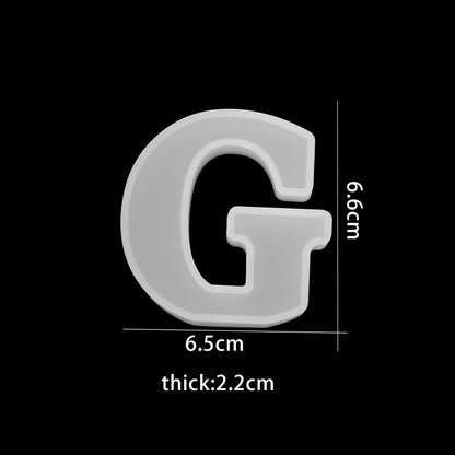 3D siliconen mal om chocoladeletters te gieten – Bakplezier (1+1 gratis)