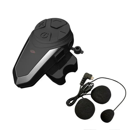Motorhelm Bluetooth Intercom met FM & 1000m Bereik – RoadLink S3
