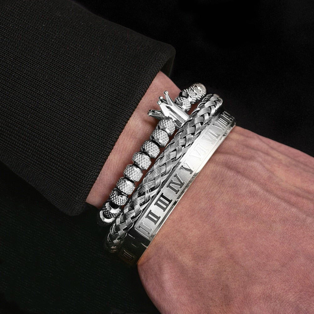 Luxe Heren Armbandenset – Julius