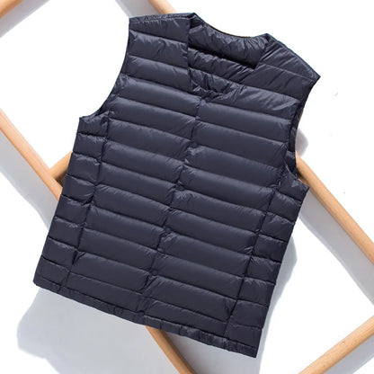 Ultralichte Heren Donsbodywarmer – Laurent