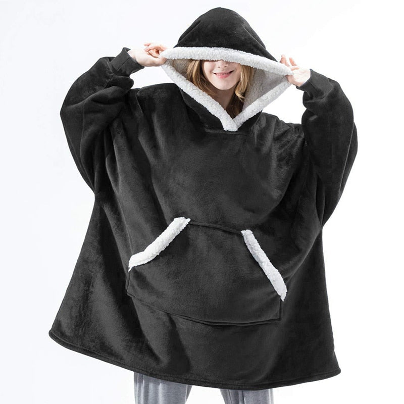 Sammy Jackson Hoodie & Deken | Heerlijke Combinatie van een Zachte Hoodie en Comfy Deken in één!