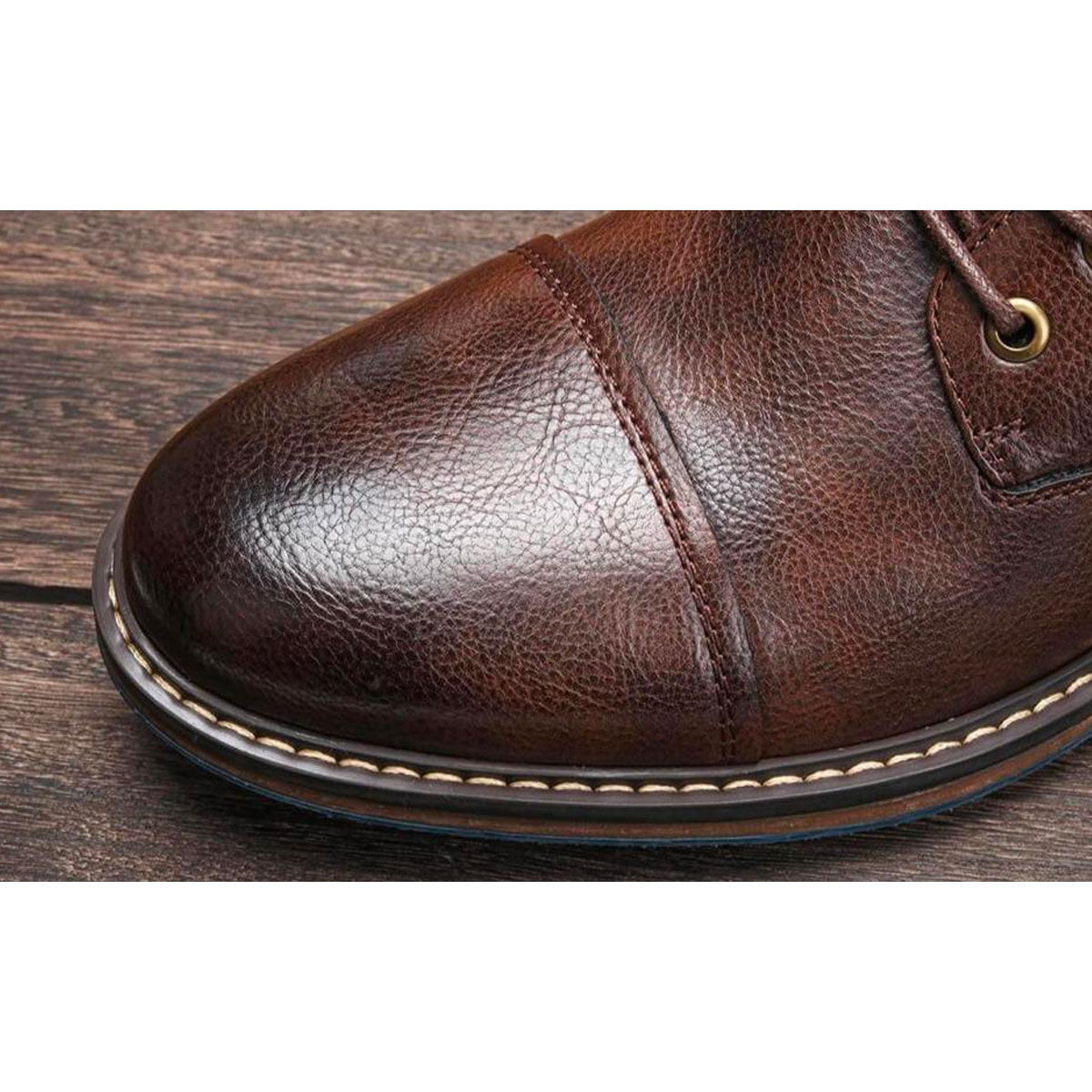Bruine Heren Oxford Laarzen – Jules