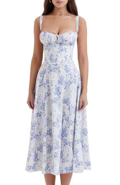 Bustier Zomerjurk met Taille Shaper - Isabella
