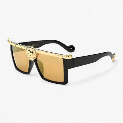 Retro Zonnebril met Leeuwenstijl – Ferrox