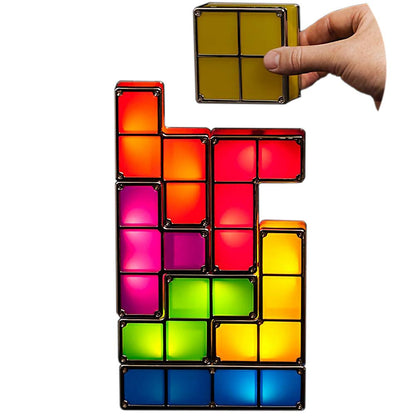 Modulaire Tetris Lamp - LumiBlocks