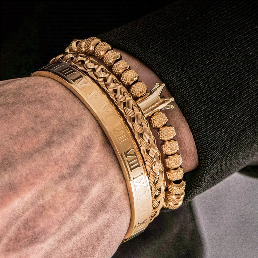 Luxe Heren Armbandenset – Julius