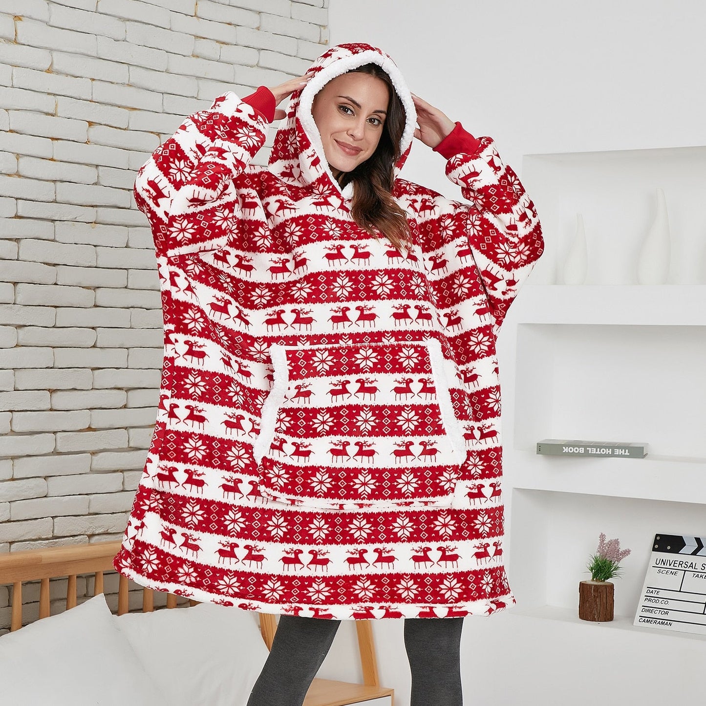 Sammy Jackson Hoodie & Deken | Heerlijke Combinatie van een Zachte Hoodie en Comfy Deken in één!