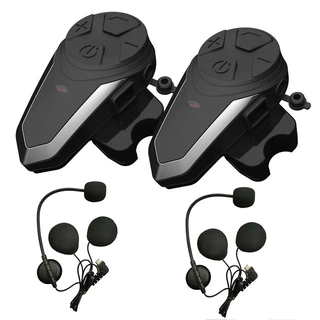 Motorhelm Bluetooth Intercom met FM & 1000m Bereik – RoadLink S3