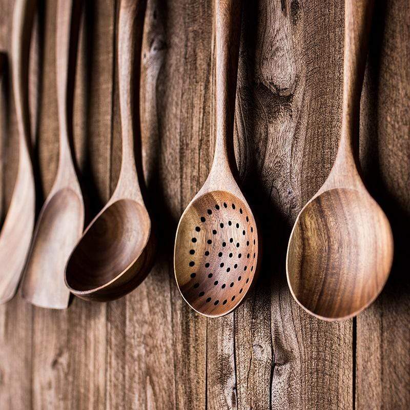 Natuurlijke Houten Keukenset - RustiCook