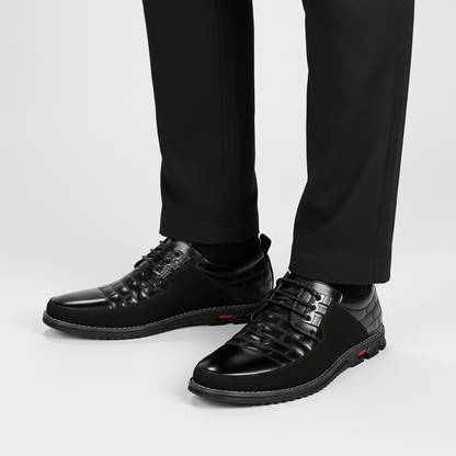 Halbschuh Aus Leder Mit Schnürung - Russell