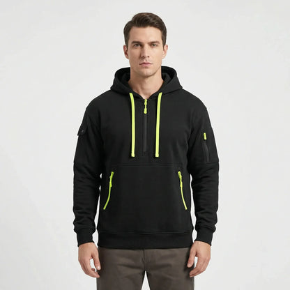 Halbzip Kapuzenpullover Herren - Diego