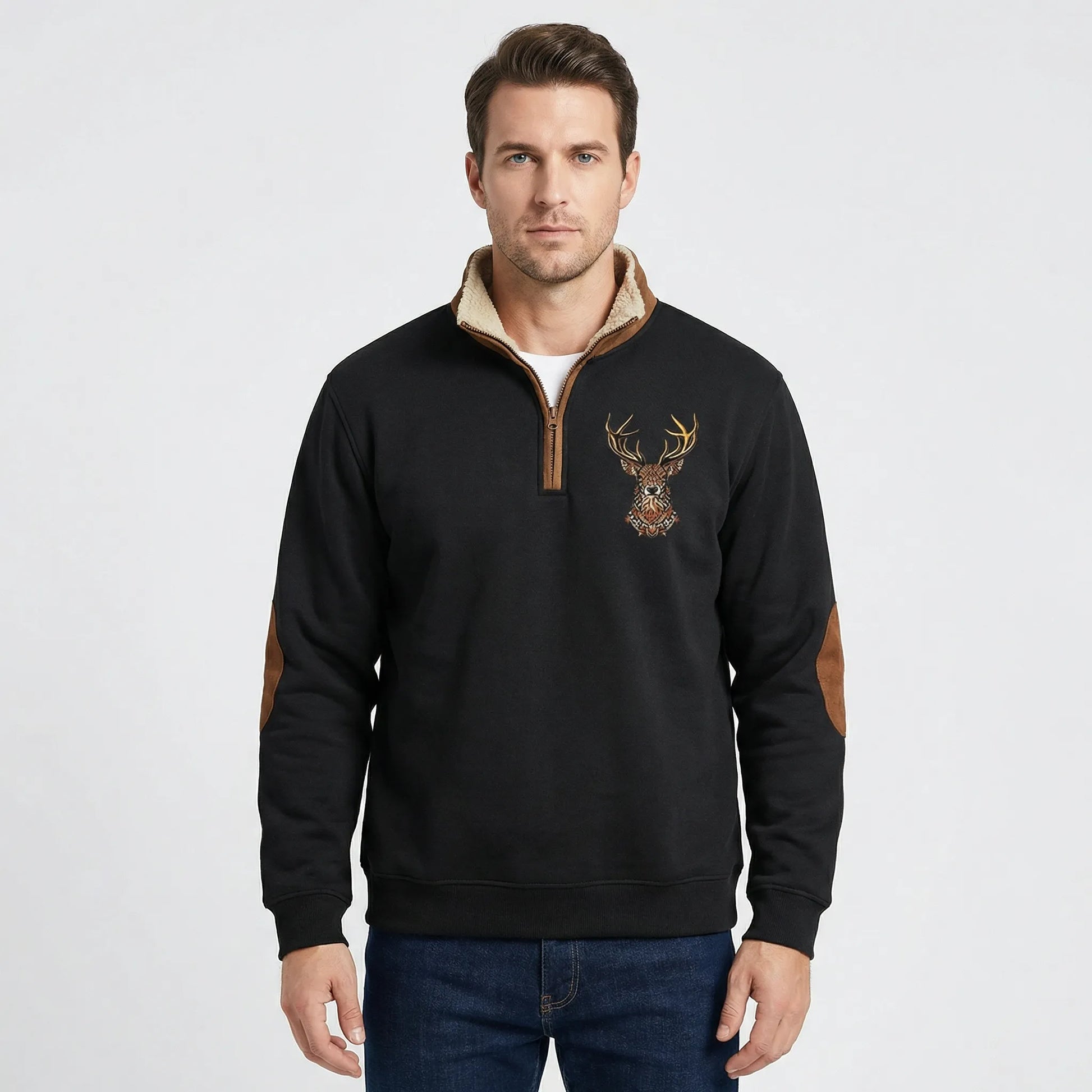 Halbzip Pullover Mit Kragen - Arvid