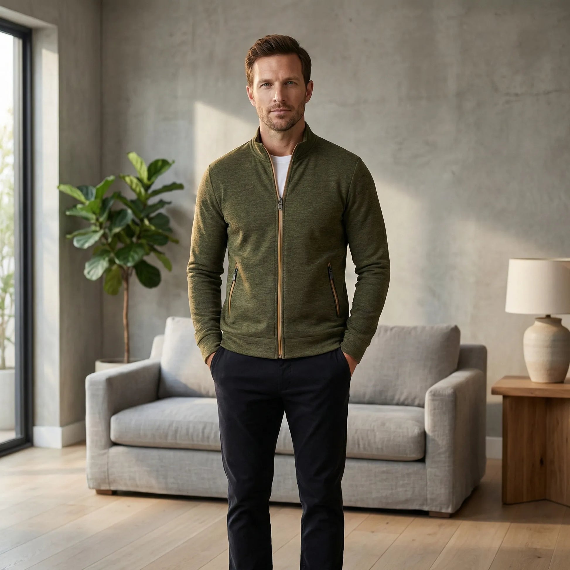 Handgefertigte Herrenjacke - Enrico