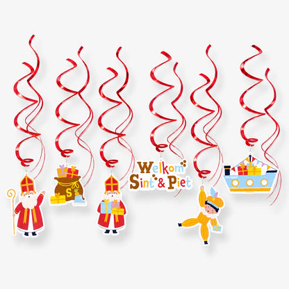 Hangende Sinterklaasversiering - TwirlVibe