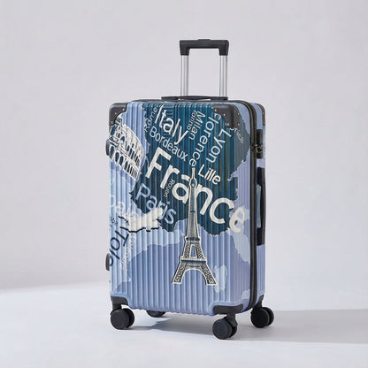 Harde Koffer Met Print - UrbanVoy