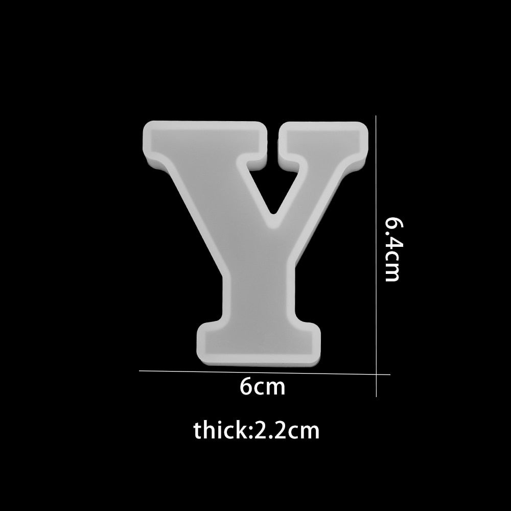 3D siliconen mal om chocoladeletters te gieten – Bakplezier (1+1 gratis)