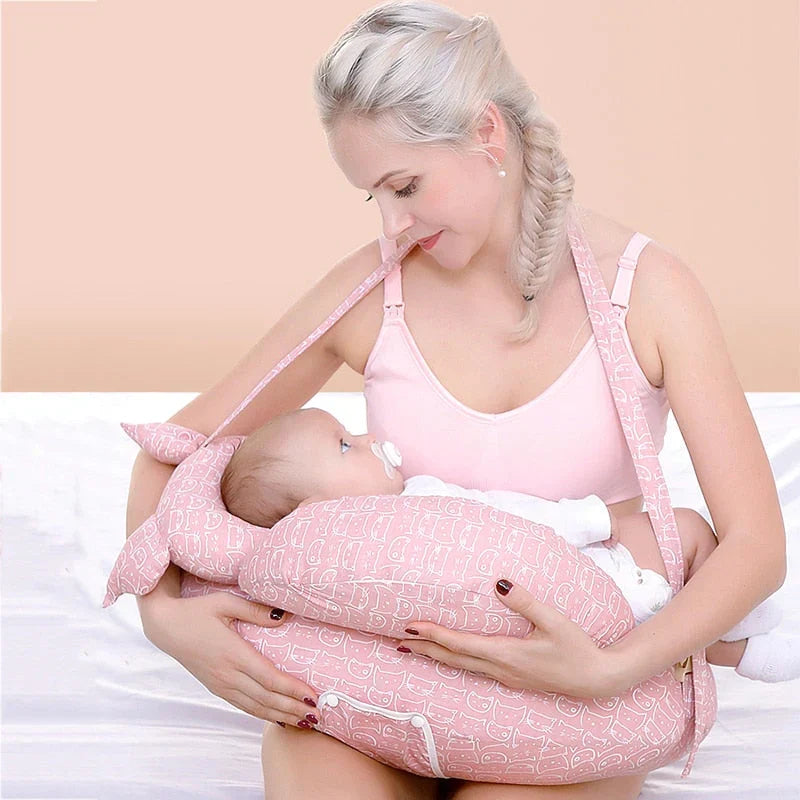 Ergonomisch voedingskussen voor moeders en baby's – MilchMoment
